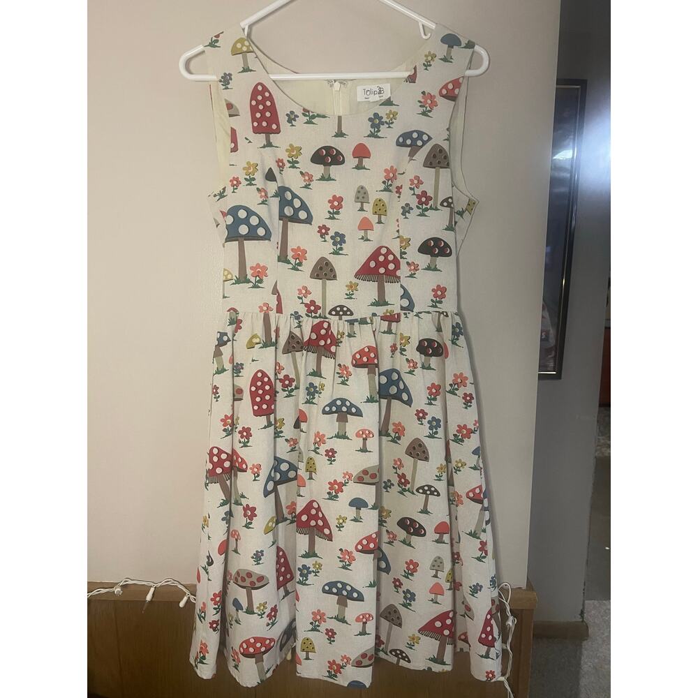 Tulip B Mushroom Dress with Pockets